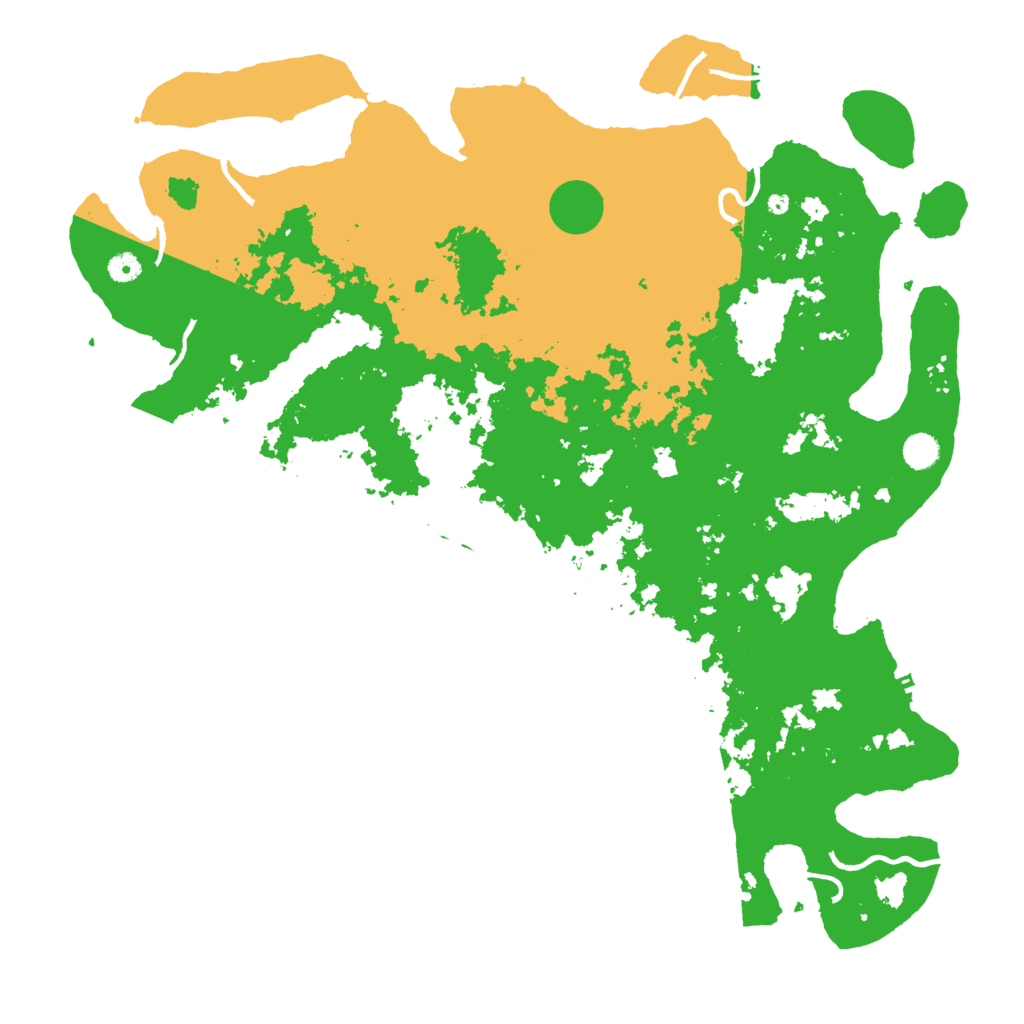 Biome Rust Map: Procedural Map, Size: 5000, Seed: 1580492711