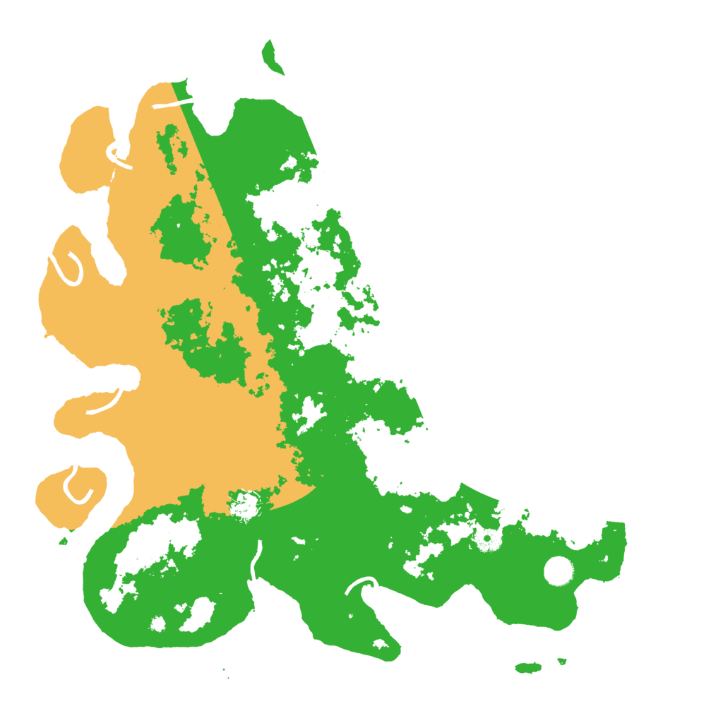 Biome Rust Map: Procedural Map, Size: 4300, Seed: 456545