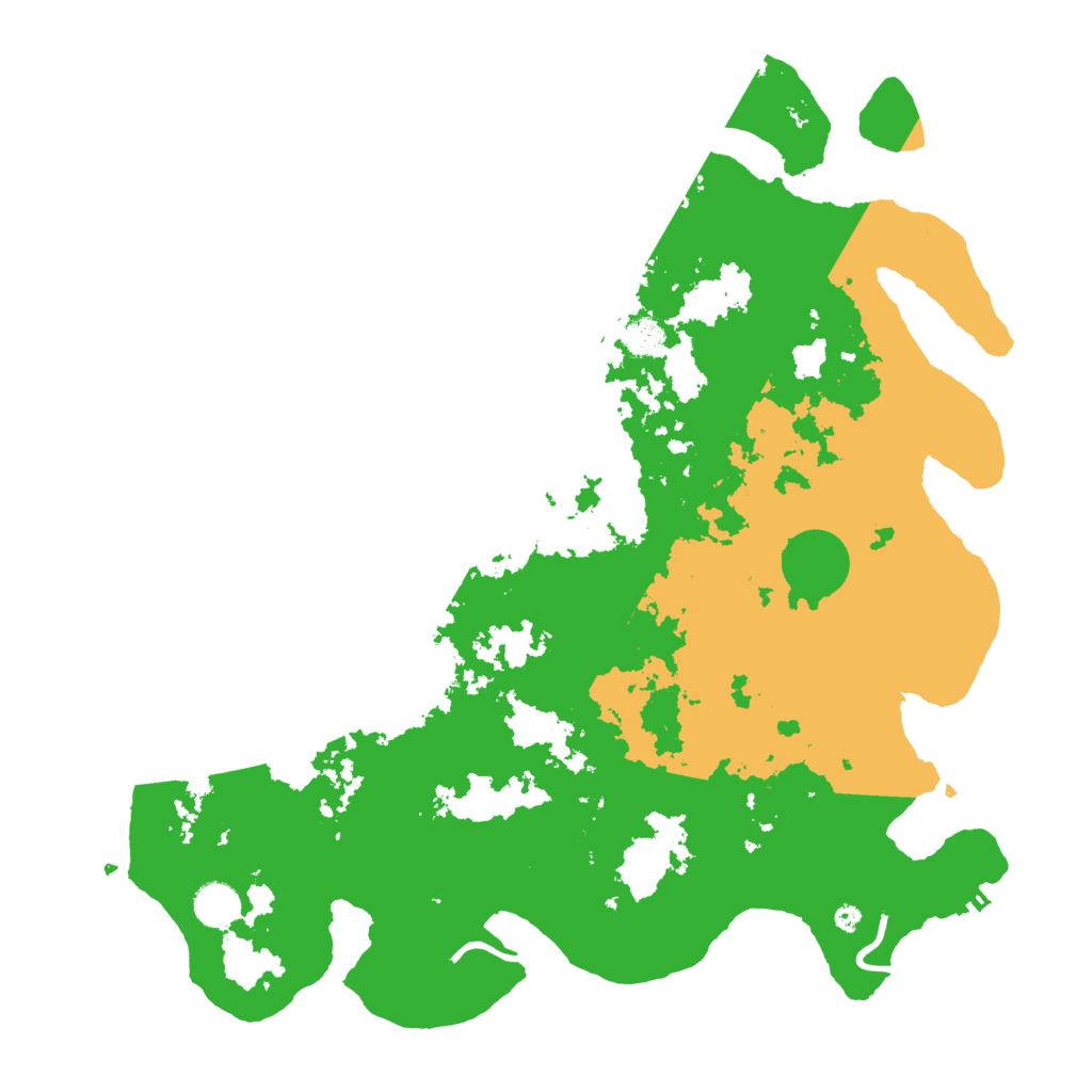 Biome Rust Map: Procedural Map, Size: 4250, Seed: 1304287328