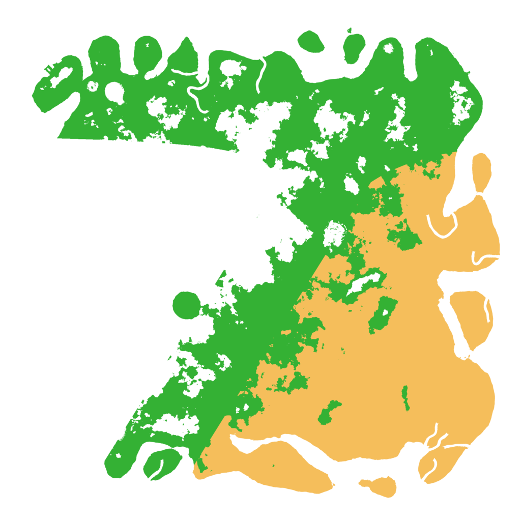 Biome Rust Map: Procedural Map, Size: 5000, Seed: 130