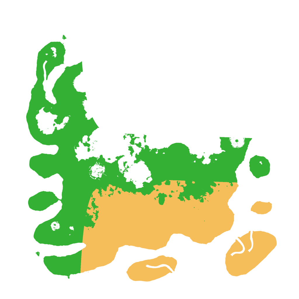 Biome Rust Map: Procedural Map, Size: 3500, Seed: 1099047645