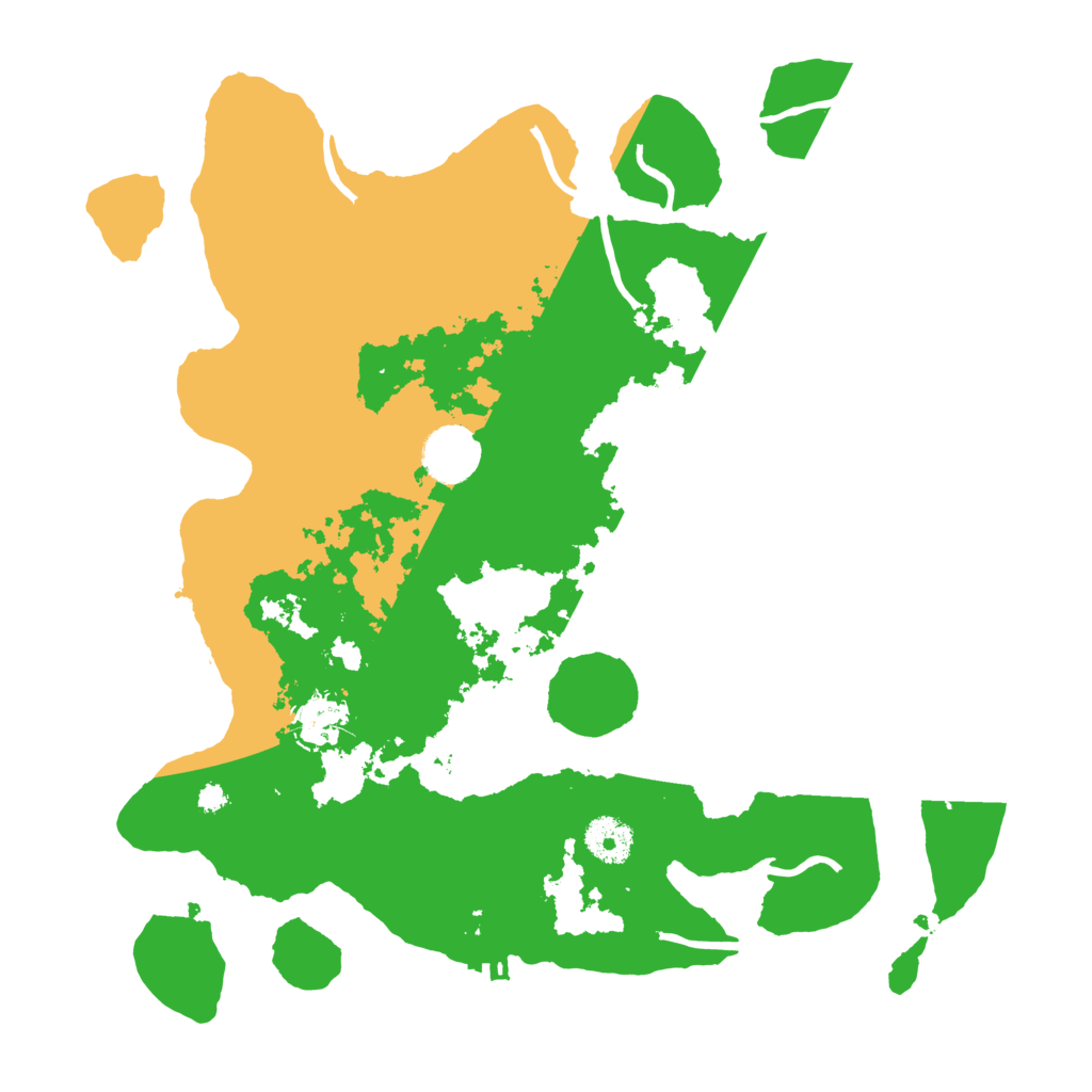 Biome Rust Map: Procedural Map, Size: 3500, Seed: 1465679460