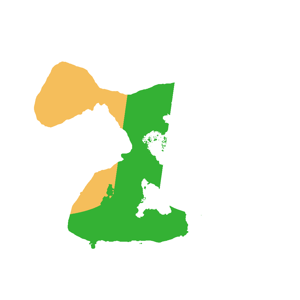 Biome Rust Map: Procedural Map, Size: 1500, Seed: 48439