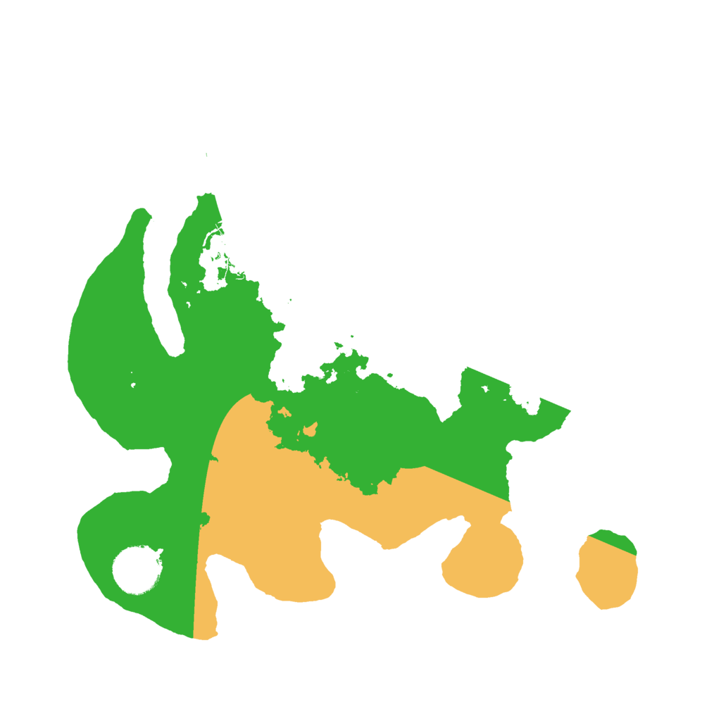 Biome Rust Map: Barren, Size: 2700, Seed: 56547