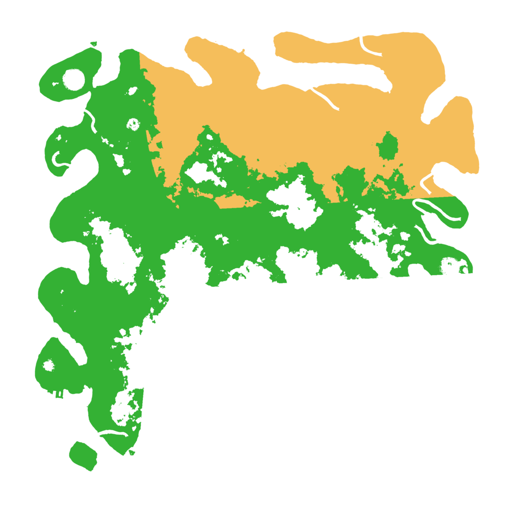 Biome Rust Map: Procedural Map, Size: 4250, Seed: 1009291314