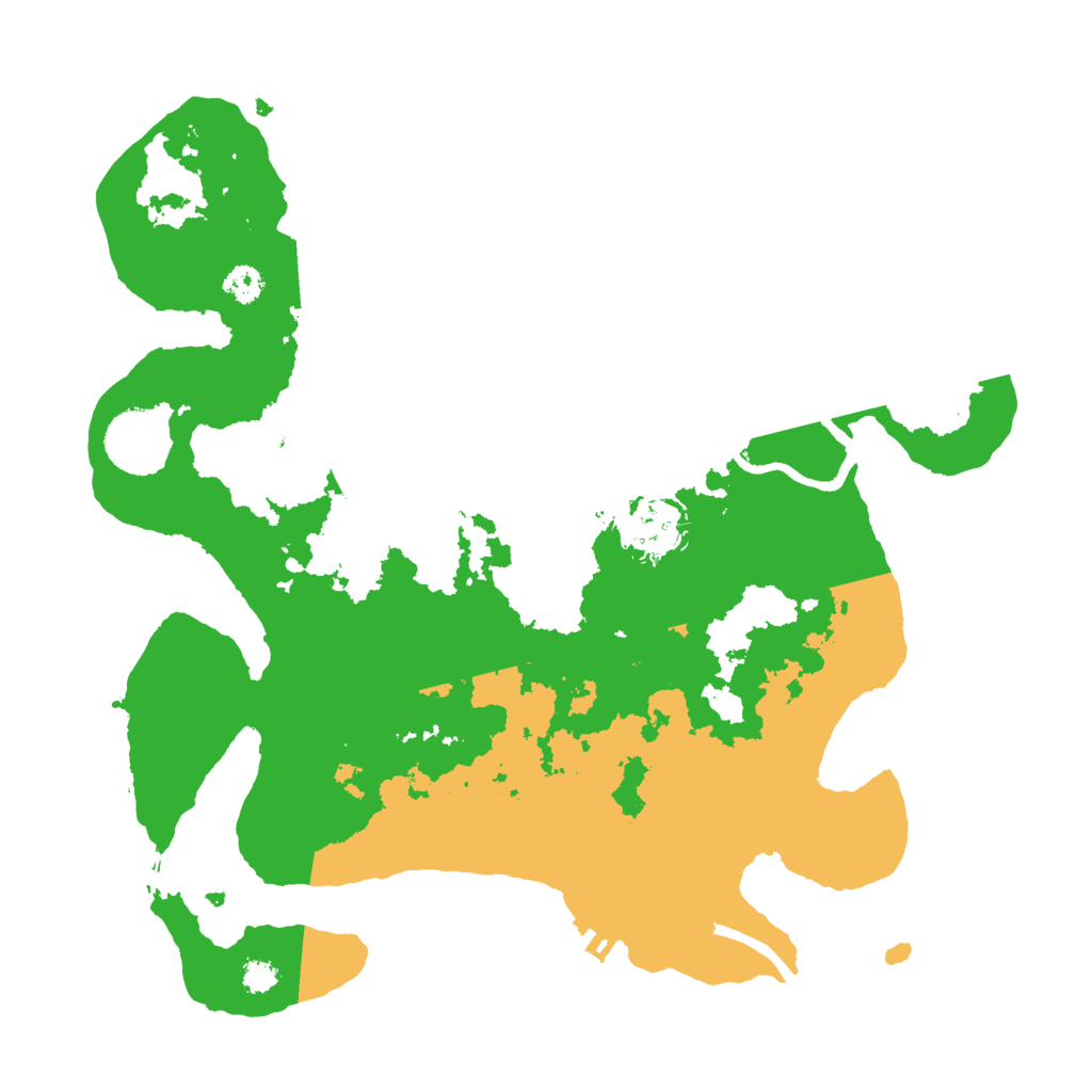 Biome Rust Map: Procedural Map, Size: 3000, Seed: 1662132829