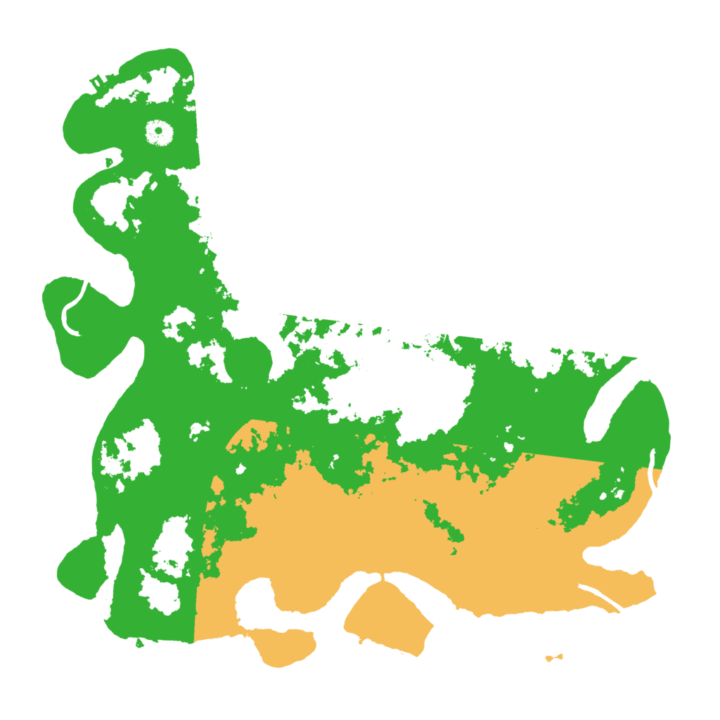 Biome Rust Map: Procedural Map, Size: 4000, Seed: 465516