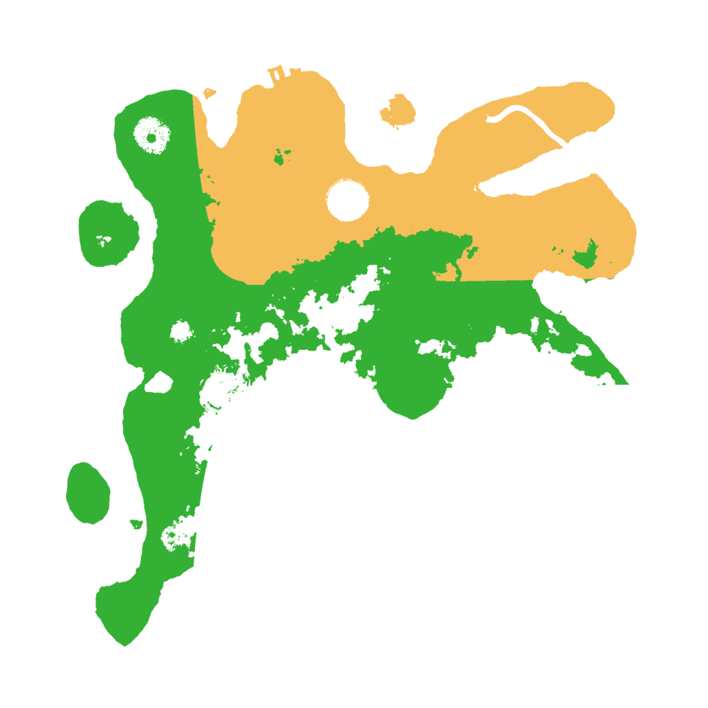 Biome Rust Map: Procedural Map, Size: 3000, Seed: 89583