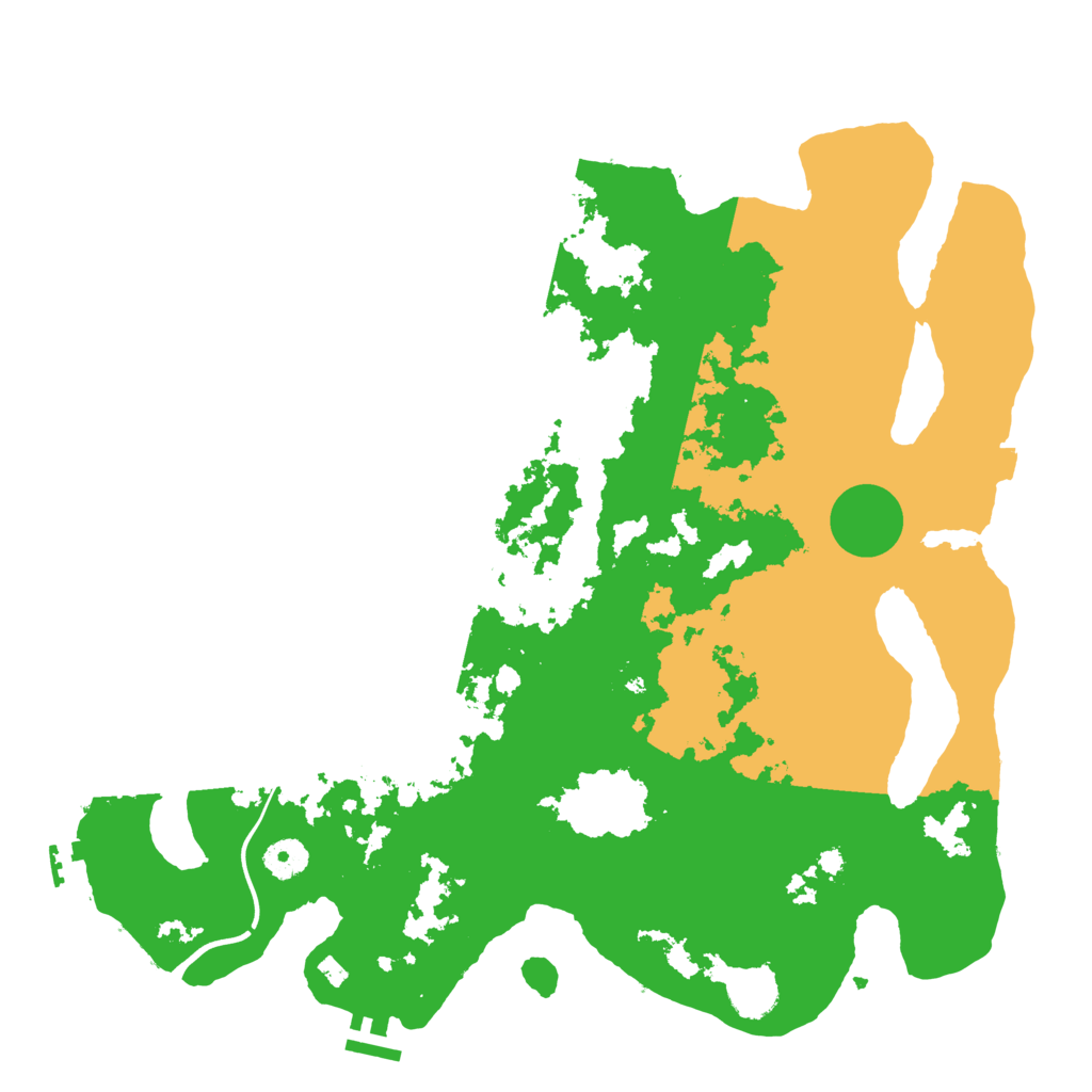 Biome Rust Map: Procedural Map, Size: 3950, Seed: 1286314874