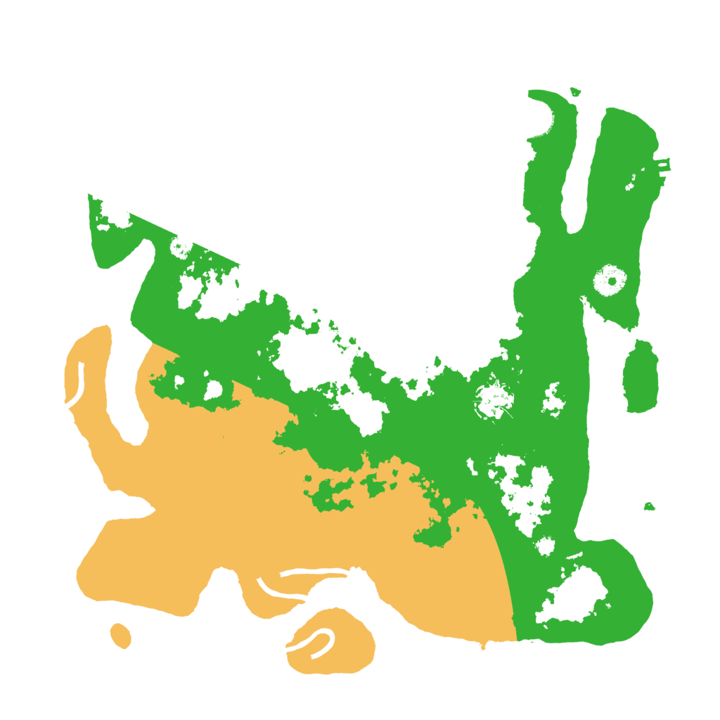 Biome Rust Map: Procedural Map, Size: 3500, Seed: 209186261