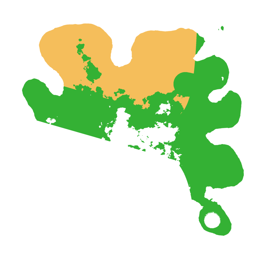 Biome Rust Map: Barren, Size: 3000, Seed: 860392481