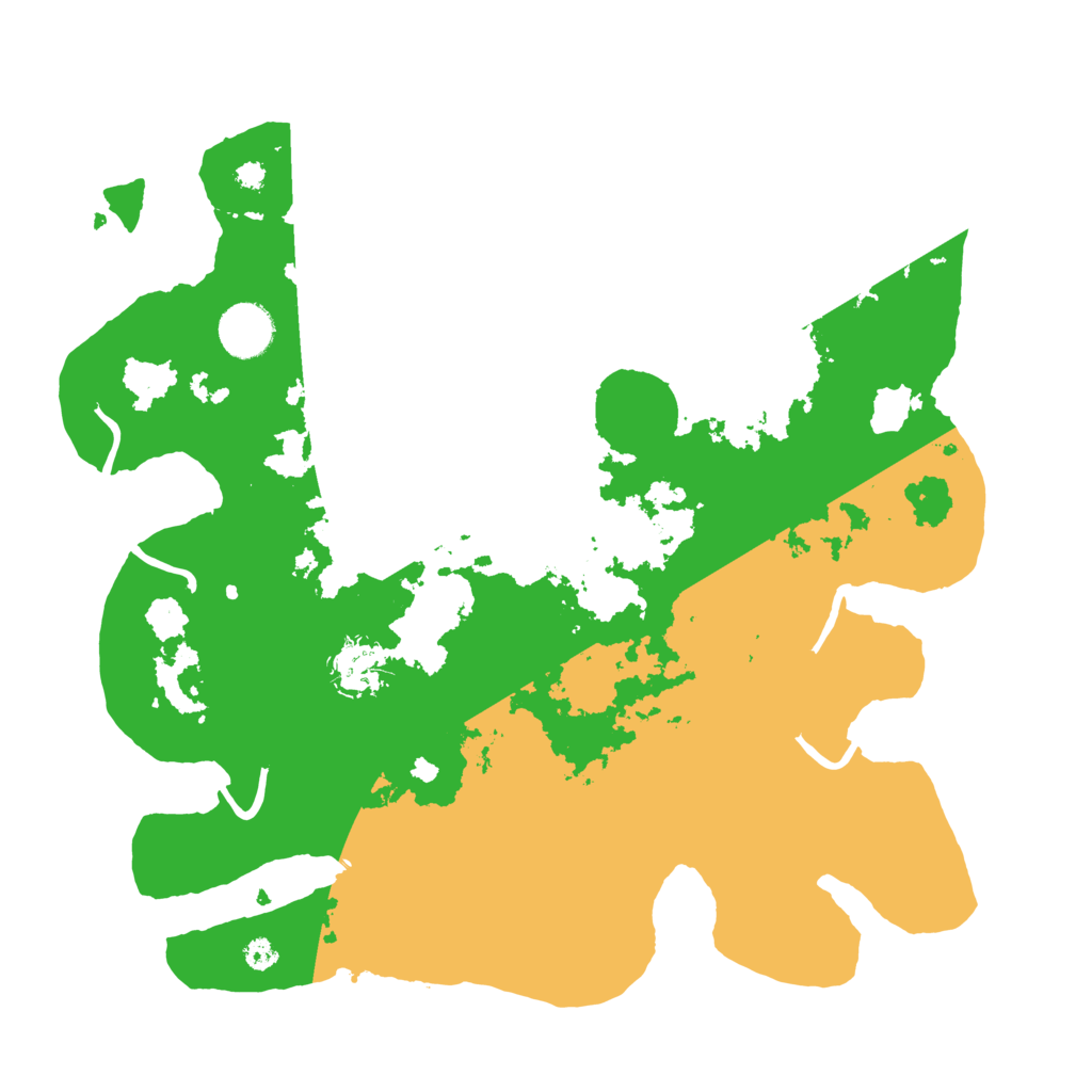 Biome Rust Map: Procedural Map, Size: 3500, Seed: 259026791