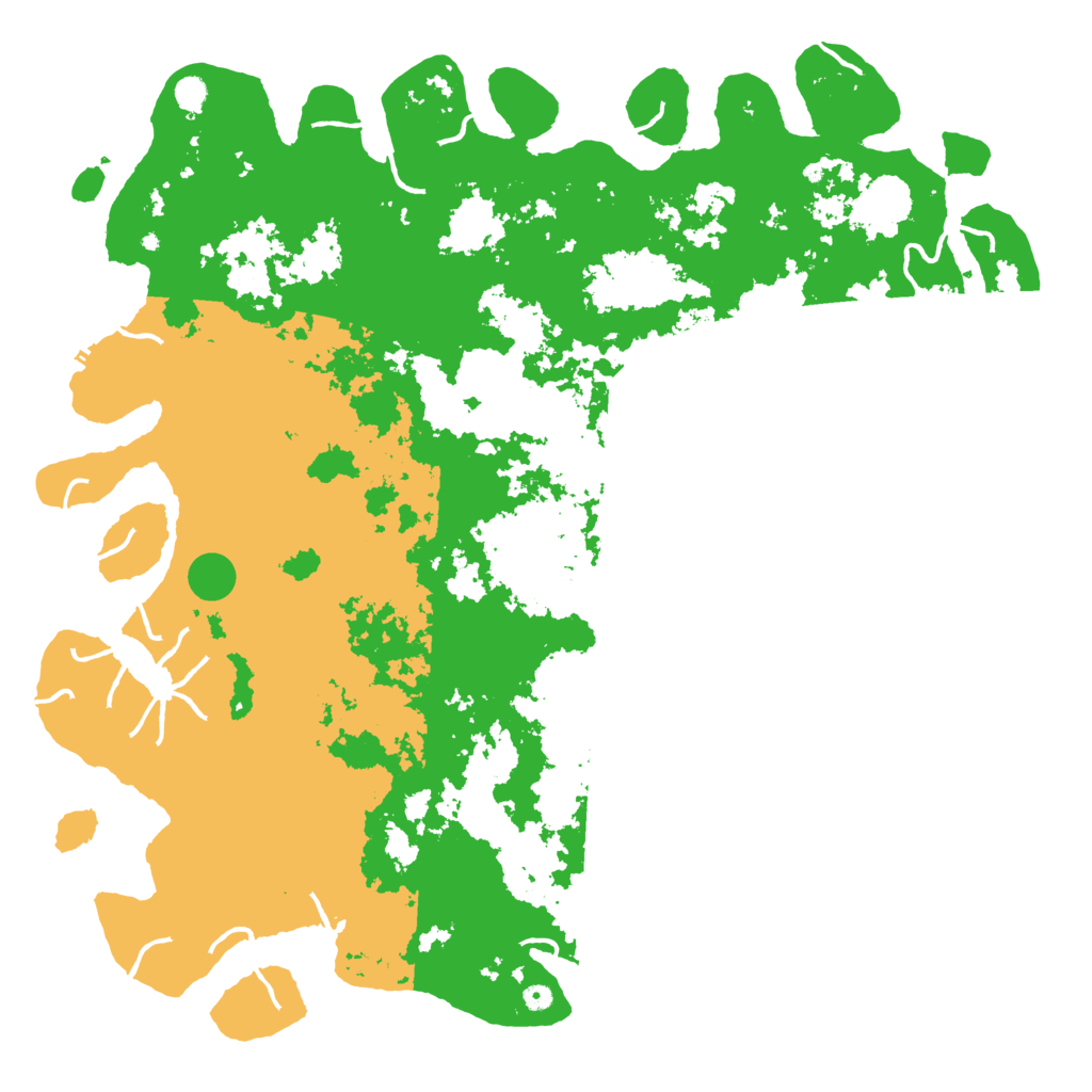 Biome Rust Map: Procedural Map, Size: 6000, Seed: 2137018579