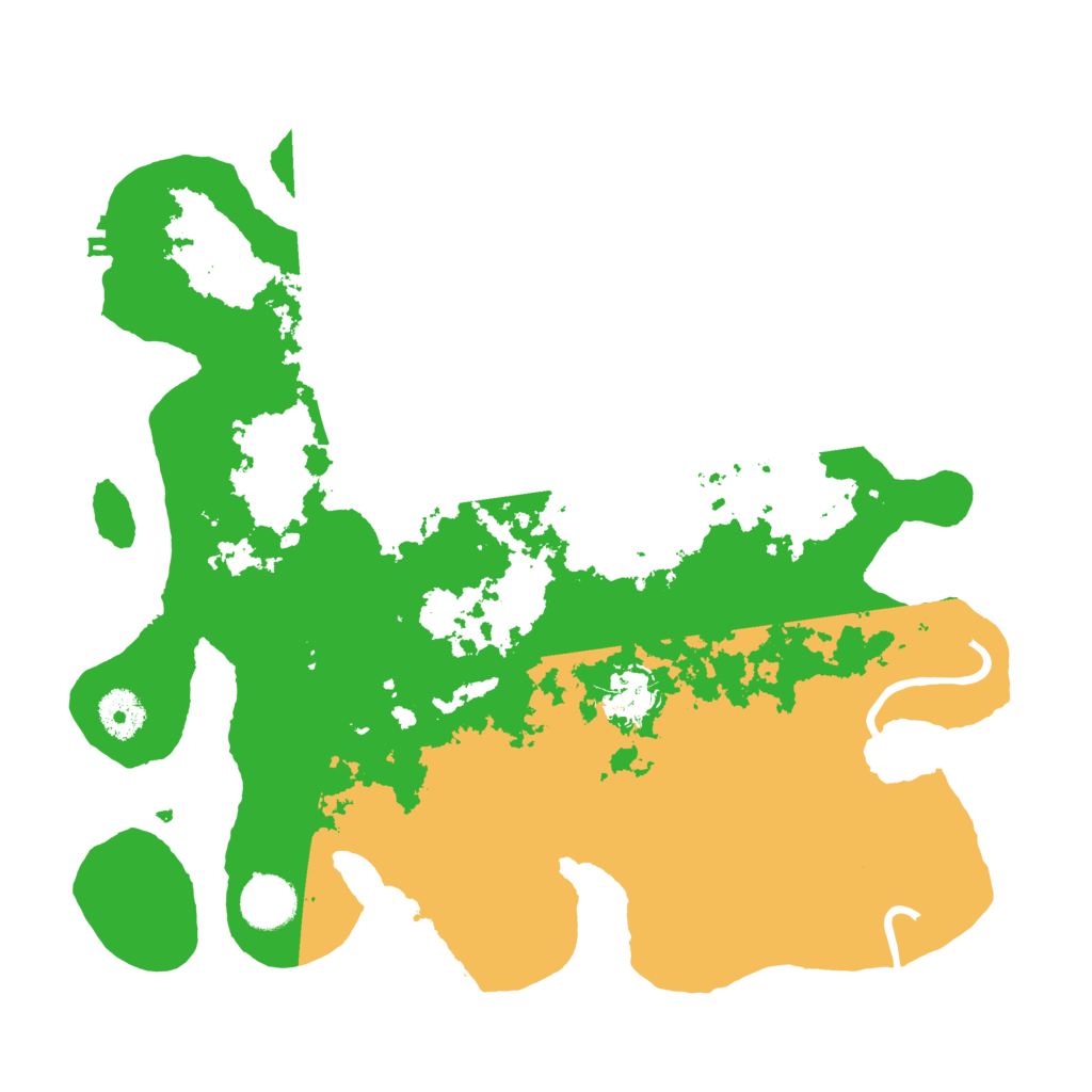 Biome Rust Map: Procedural Map, Size: 3500, Seed: 972300984
