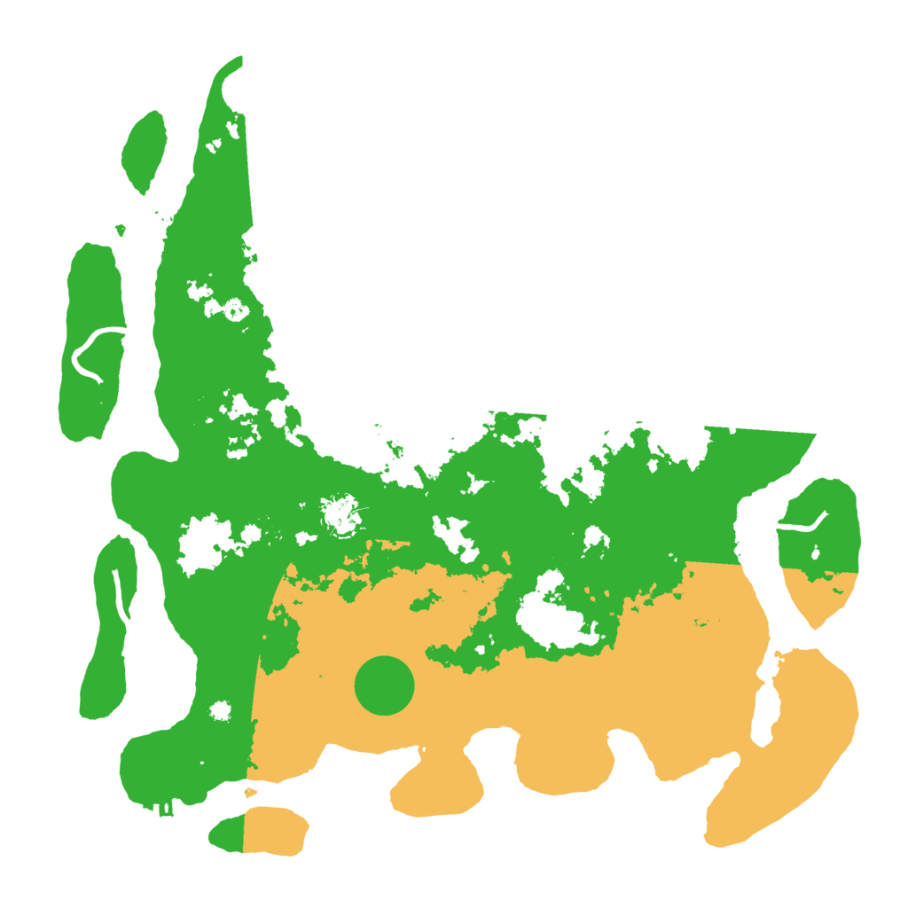 Biome Rust Map: Procedural Map, Size: 4000, Seed: 40404