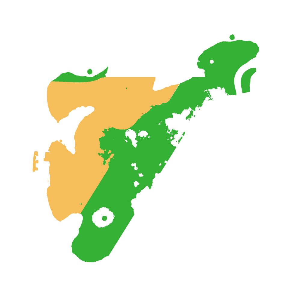 Biome Rust Map: Procedural Map, Size: 2300, Seed: 21985466
