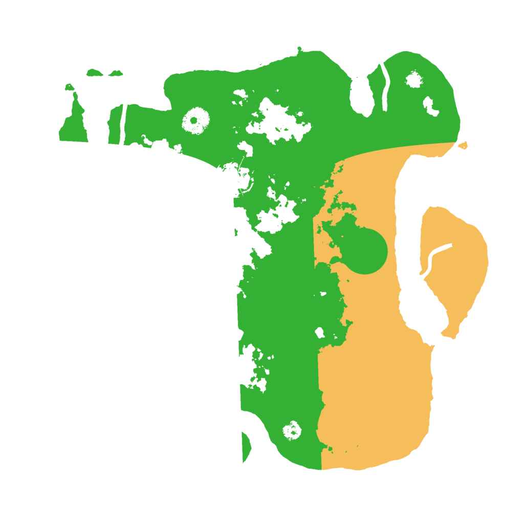 Biome Rust Map: Procedural Map, Size: 3000, Seed: 79144
