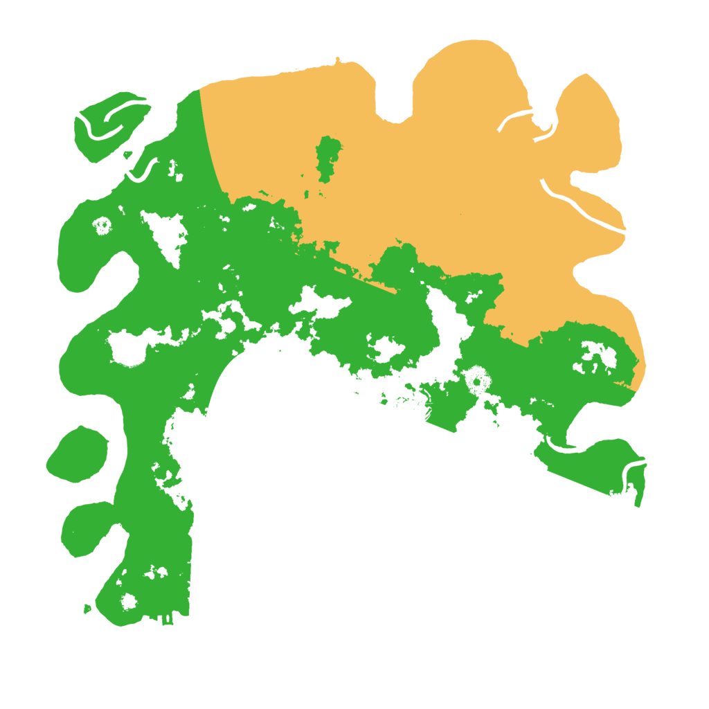 Biome Rust Map: Procedural Map, Size: 4000, Seed: 825456