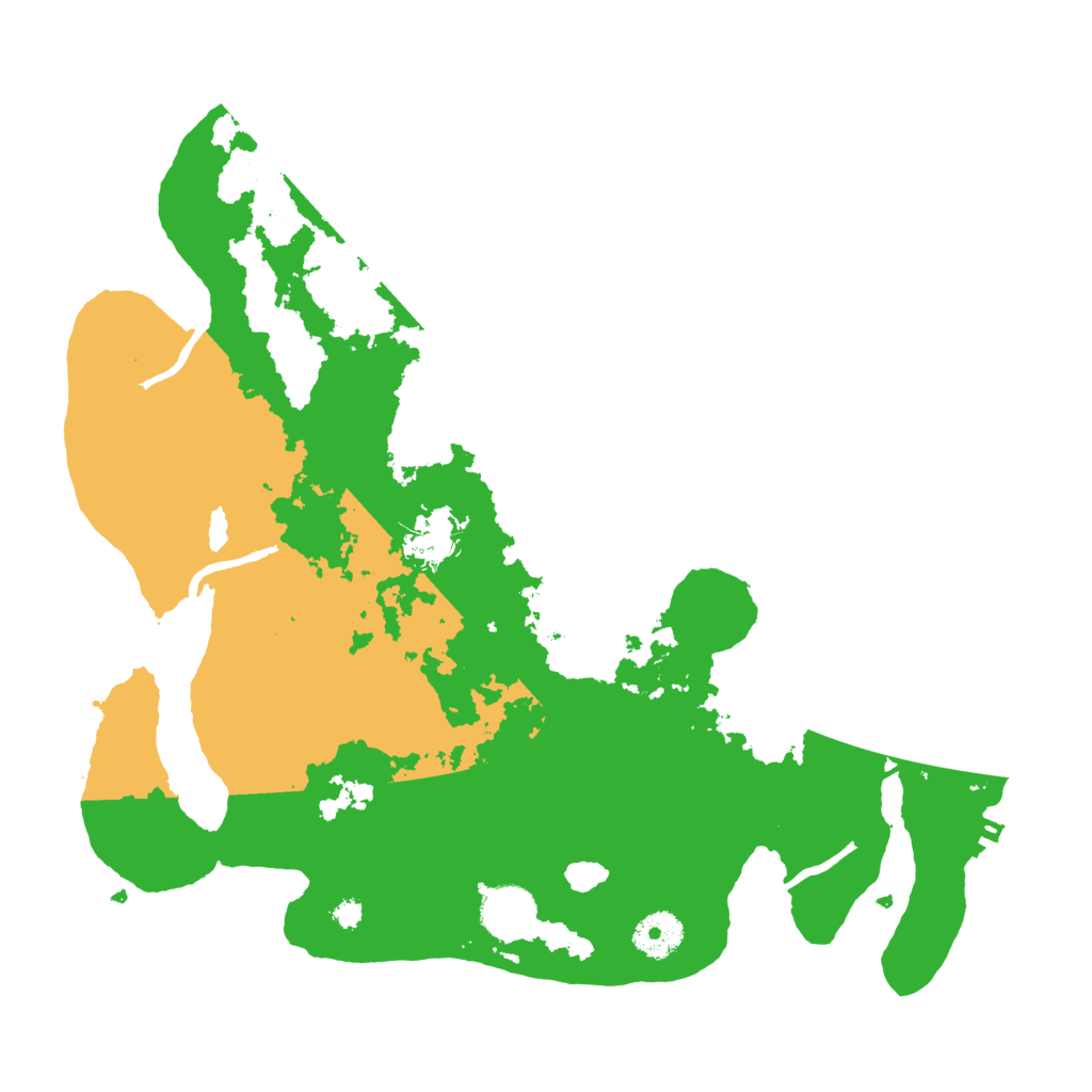 Biome Rust Map: Procedural Map, Size: 3500, Seed: 1884839385