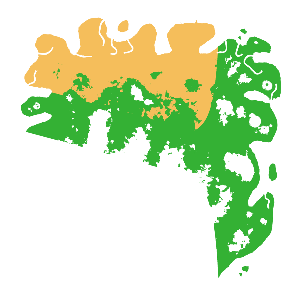 Biome Rust Map: Procedural Map, Size: 4500, Seed: 727456709
