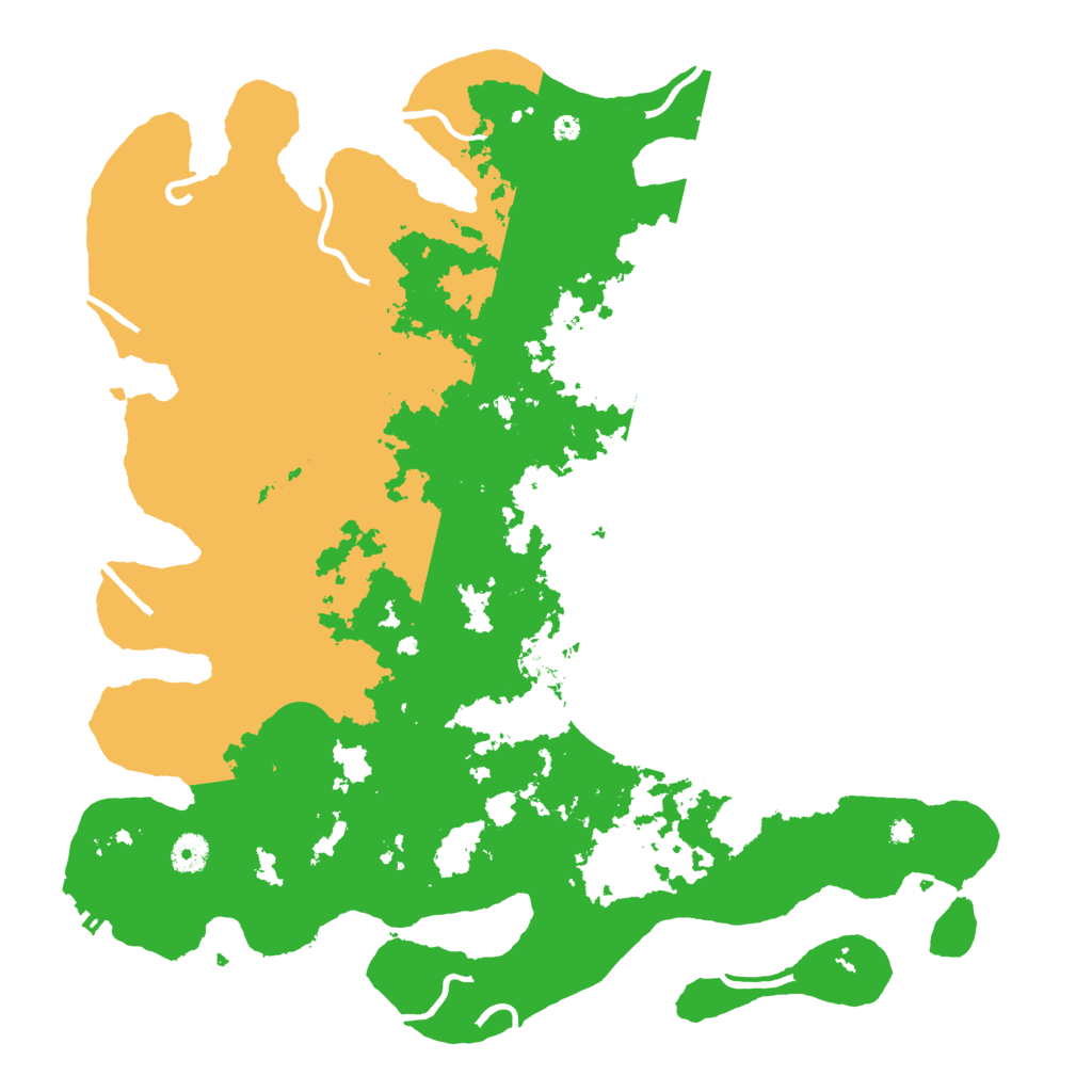 Biome Rust Map: Procedural Map, Size: 4250, Seed: 5256605