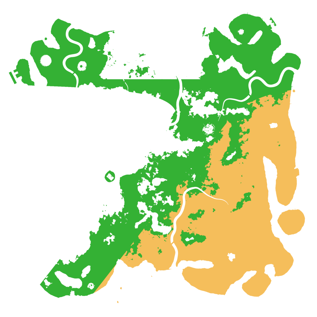 Biome Rust Map: Procedural Map, Size: 5000, Seed: 1471555457