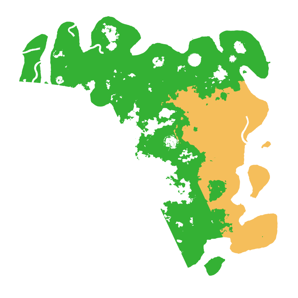 Biome Rust Map: Procedural Map, Size: 4000, Seed: 15647