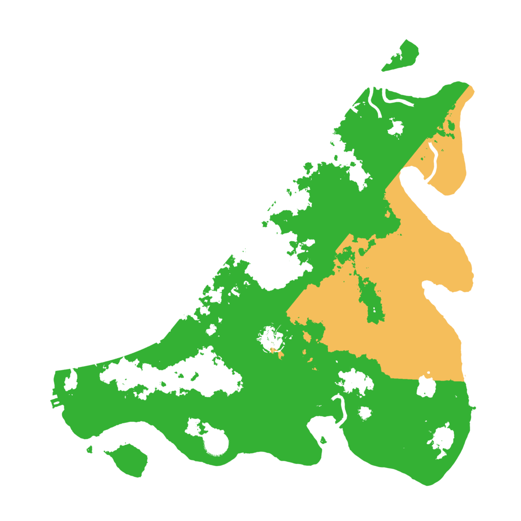 Biome Rust Map: Procedural Map, Size: 3700, Seed: 1113944770