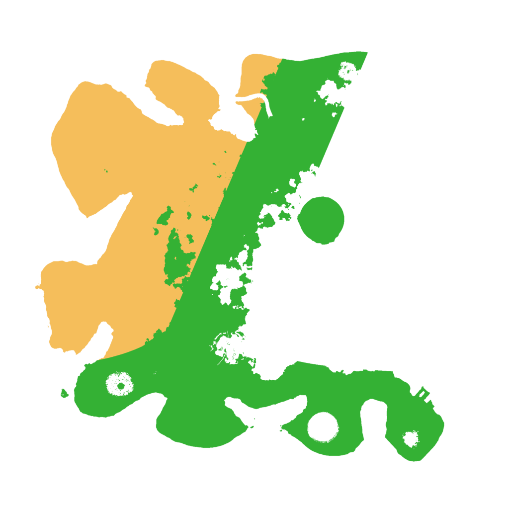 Biome Rust Map: Procedural Map, Size: 3000, Seed: 37928325