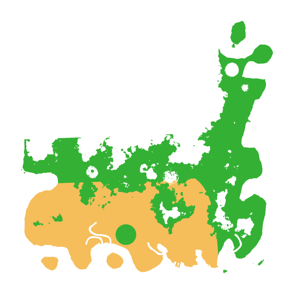 Biome Rust Map: Procedural Map, Size: 3850, Seed: 226926954