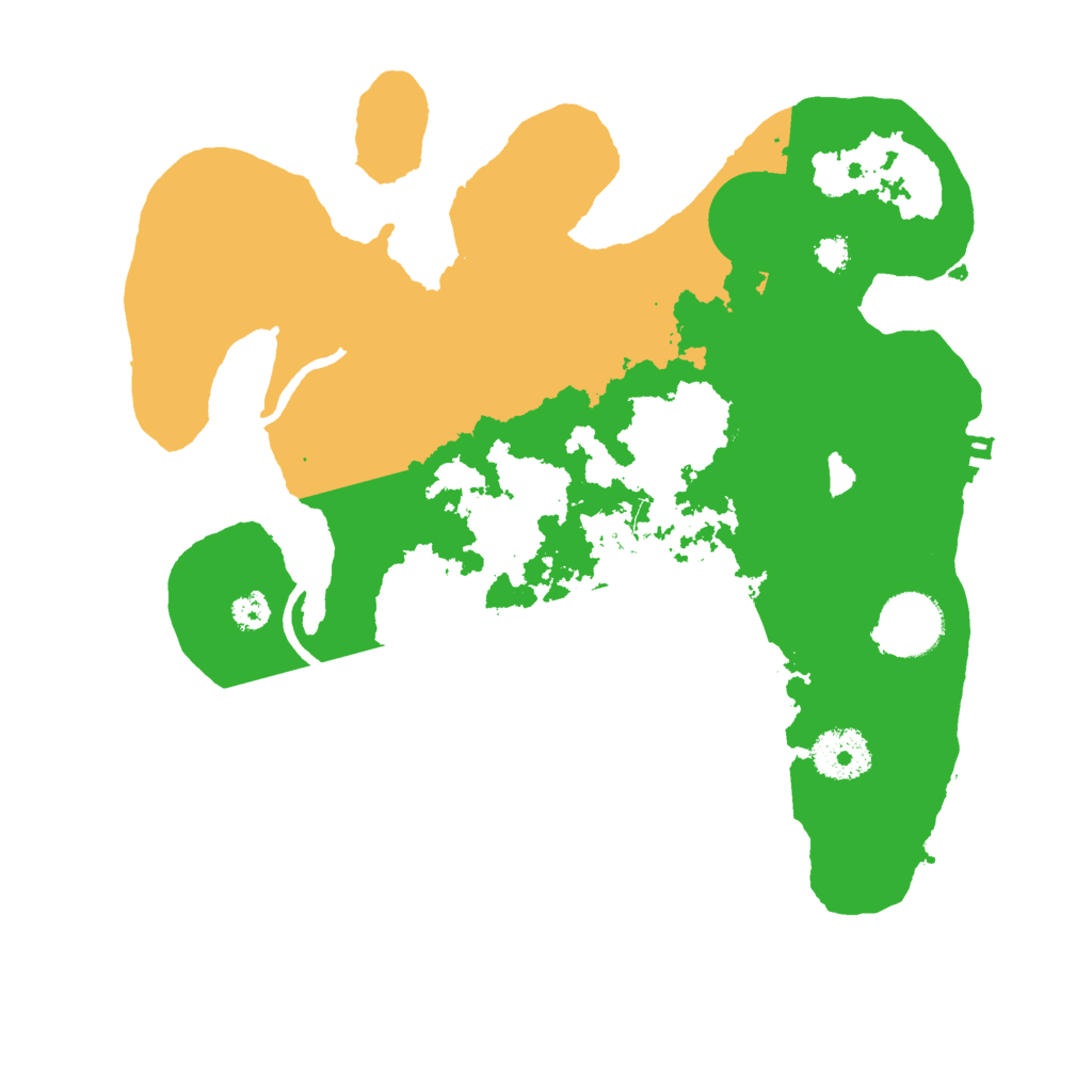 Biome Rust Map: Procedural Map, Size: 3000, Seed: 880879619