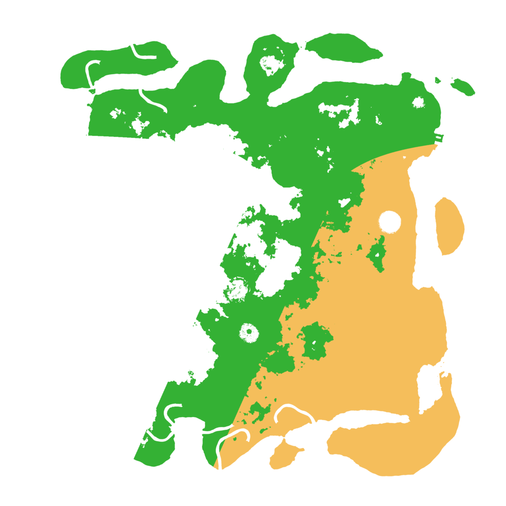 Biome Rust Map: Procedural Map, Size: 4000, Seed: 386315789