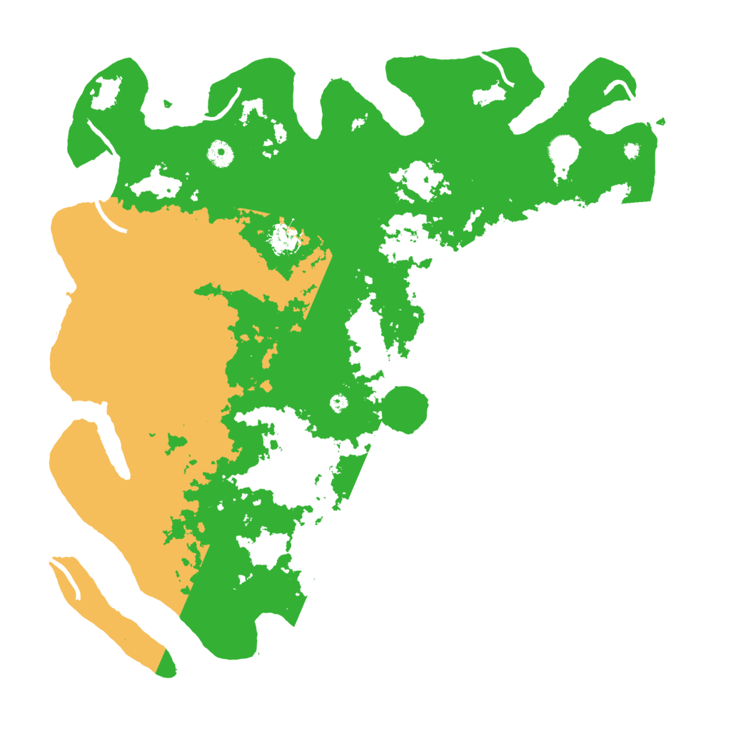 Biome Rust Map: Procedural Map, Size: 4250, Seed: 950191