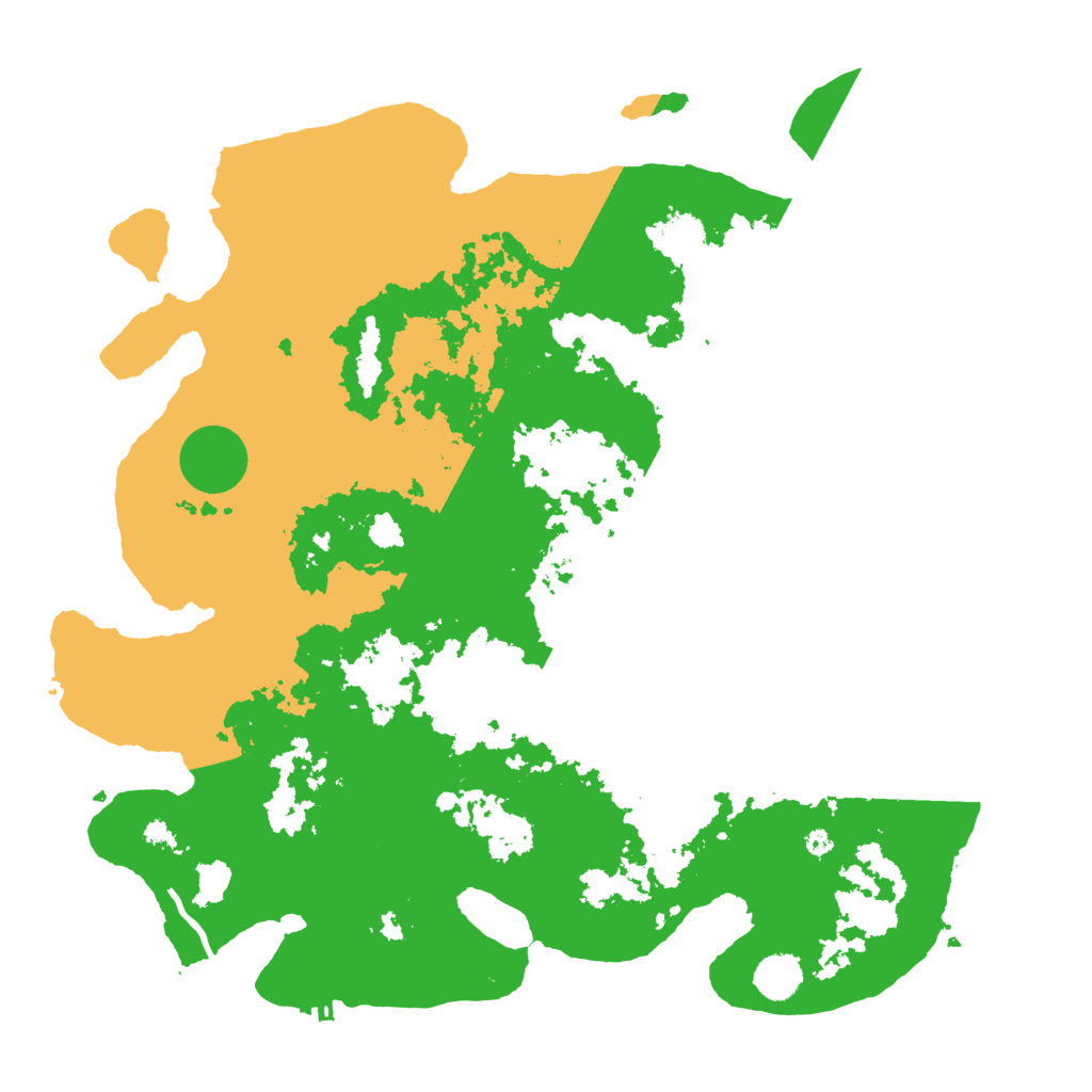 Biome Rust Map: Procedural Map, Size: 4250, Seed: 715161514