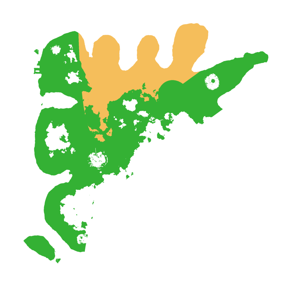 Biome Rust Map: Procedural Map, Size: 3000, Seed: 2139243869