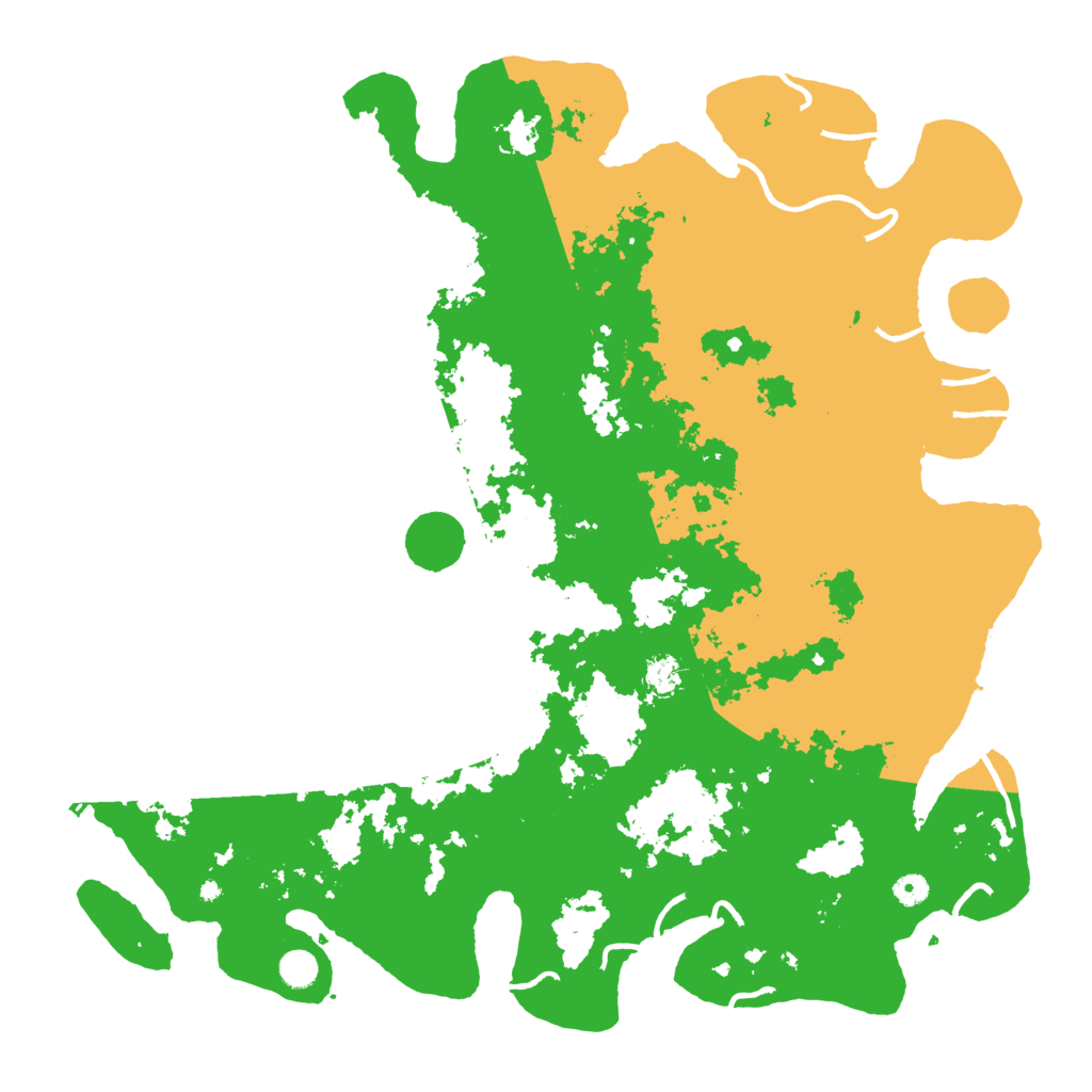 Biome Rust Map: Procedural Map, Size: 5000, Seed: 1291722910