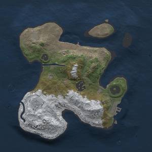 Thumbnail Rust Map: Procedural Map, Size: 2300, Seed: 2147483647, 9 Monuments