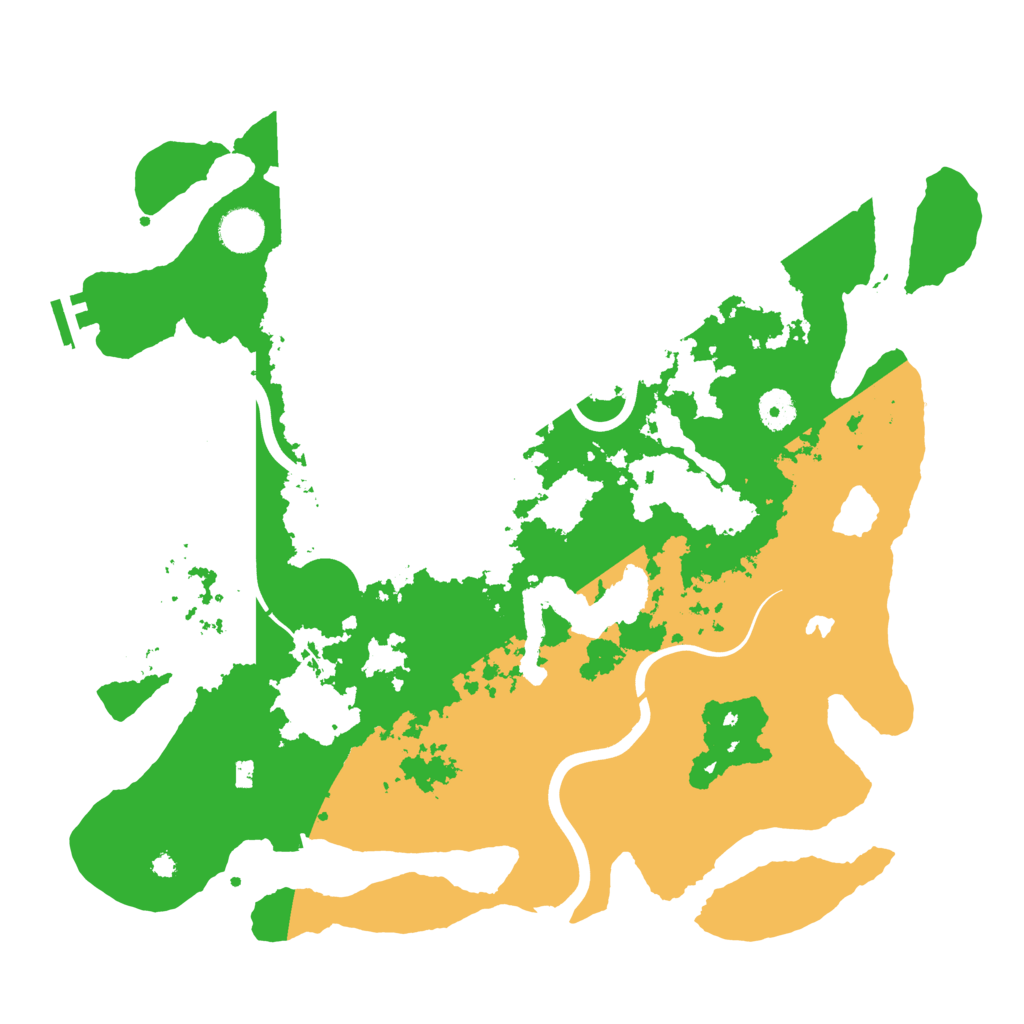 Biome Rust Map: Procedural Map, Size: 4000, Seed: 1766689509