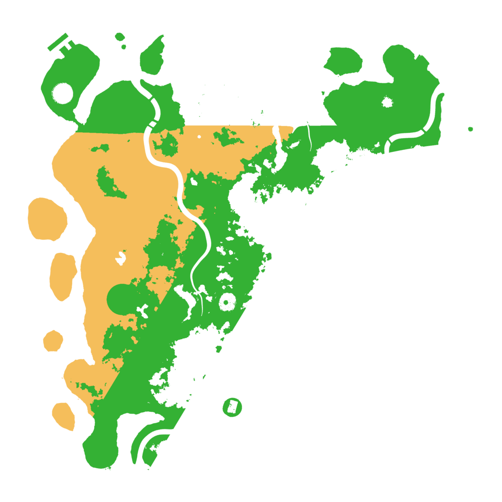Biome Rust Map: Procedural Map, Size: 4250, Seed: 1037992841