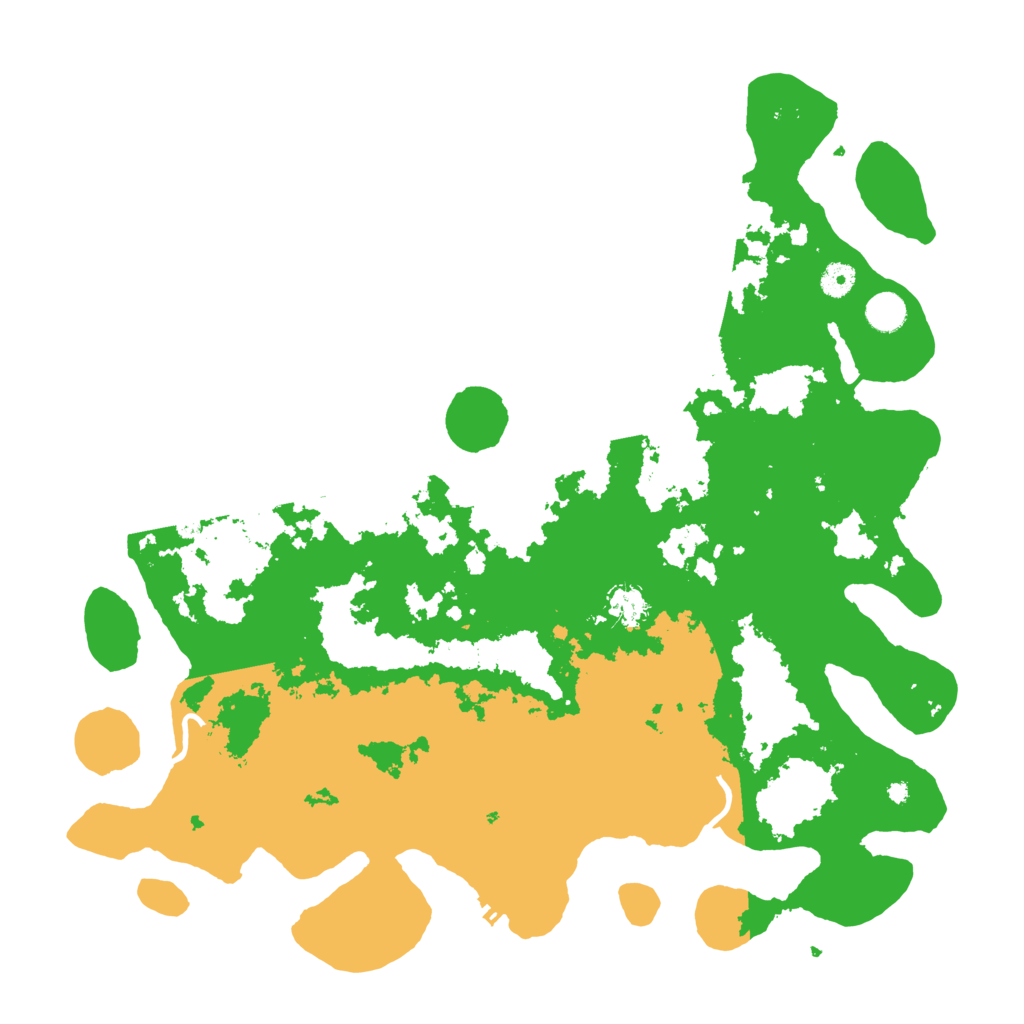Biome Rust Map: Procedural Map, Size: 4500, Seed: 647560451