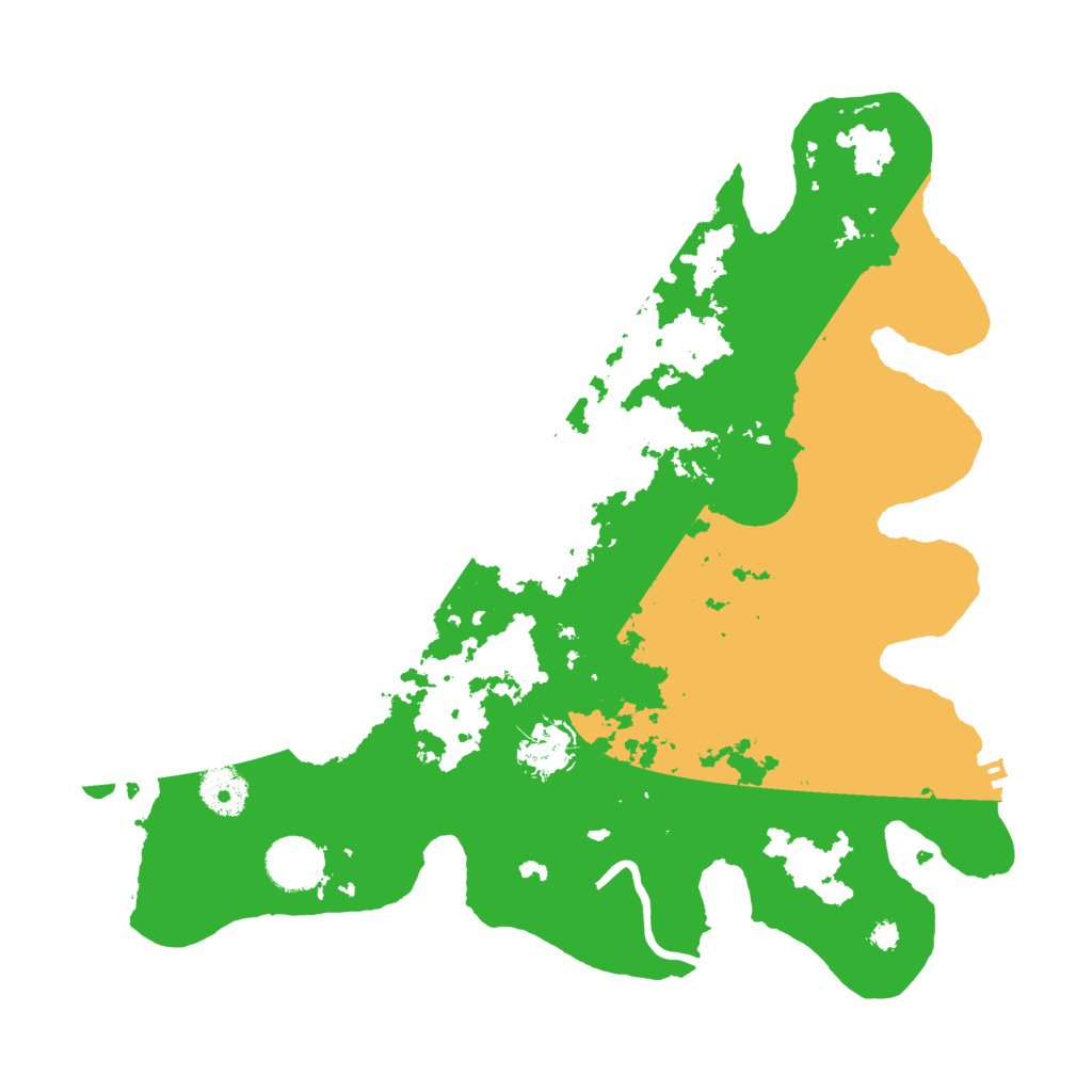 Biome Rust Map: Procedural Map, Size: 3500, Seed: 20220511