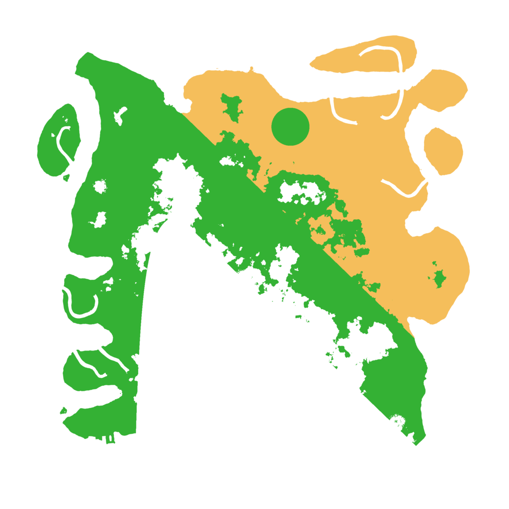 Biome Rust Map: Procedural Map, Size: 3550, Seed: 3971858