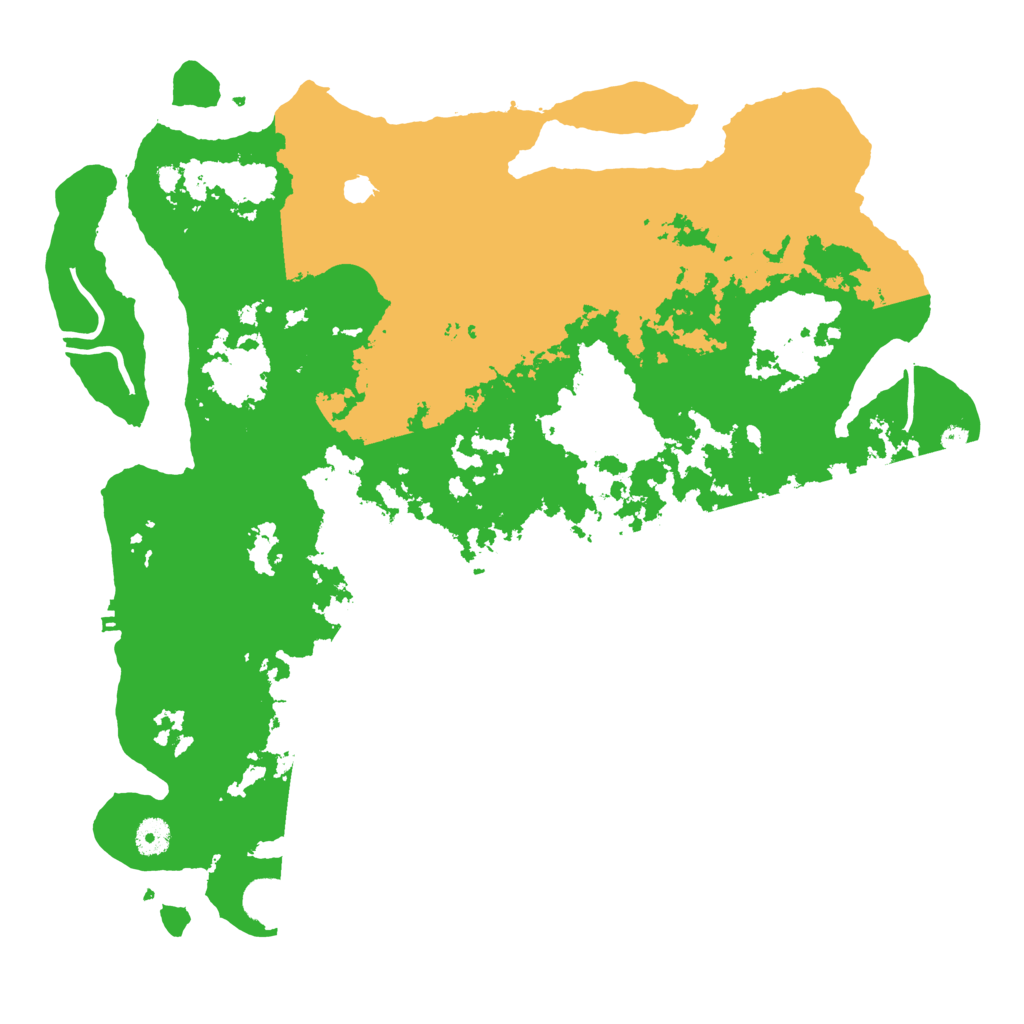 Biome Rust Map: Procedural Map, Size: 4250, Seed: 1372706576