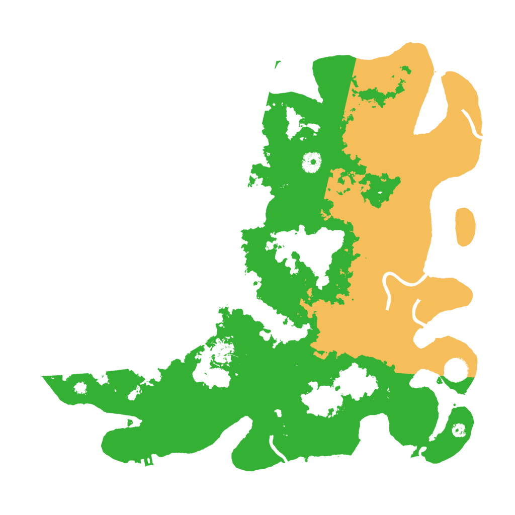 Biome Rust Map: Procedural Map, Size: 3800, Seed: 1058603750