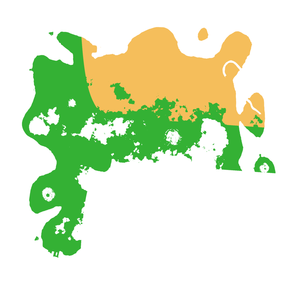 Biome Rust Map: Procedural Map, Size: 3500, Seed: 272353271