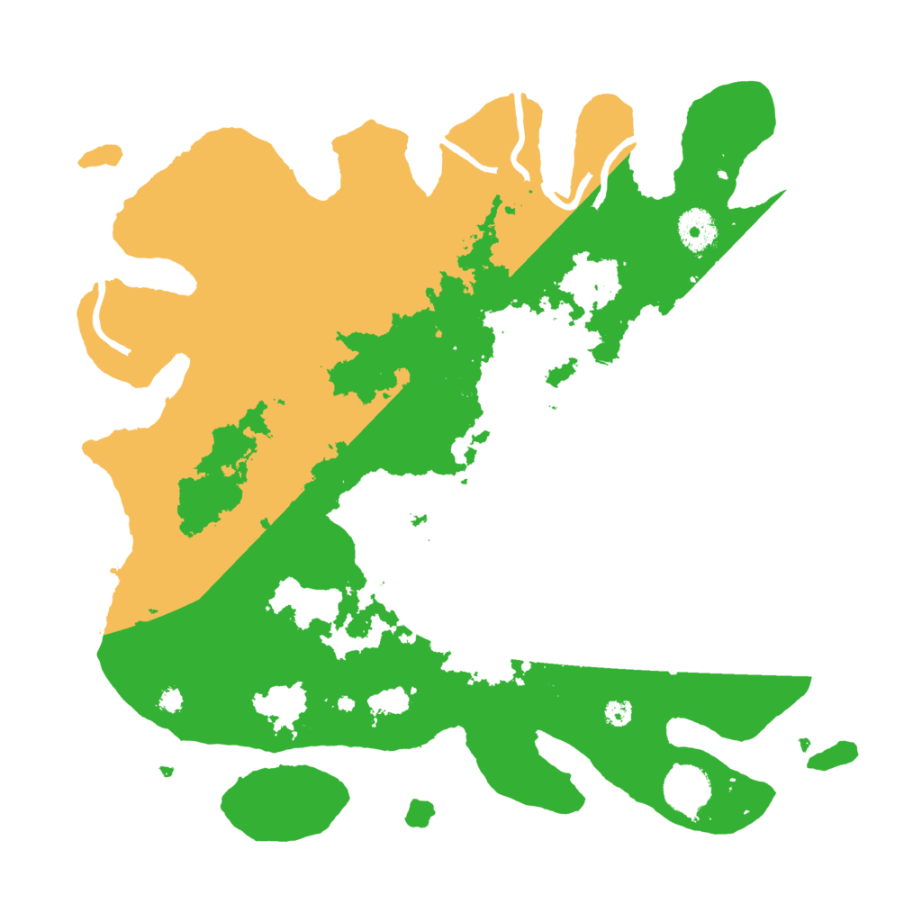 Biome Rust Map: Procedural Map, Size: 3500, Seed: 667355685