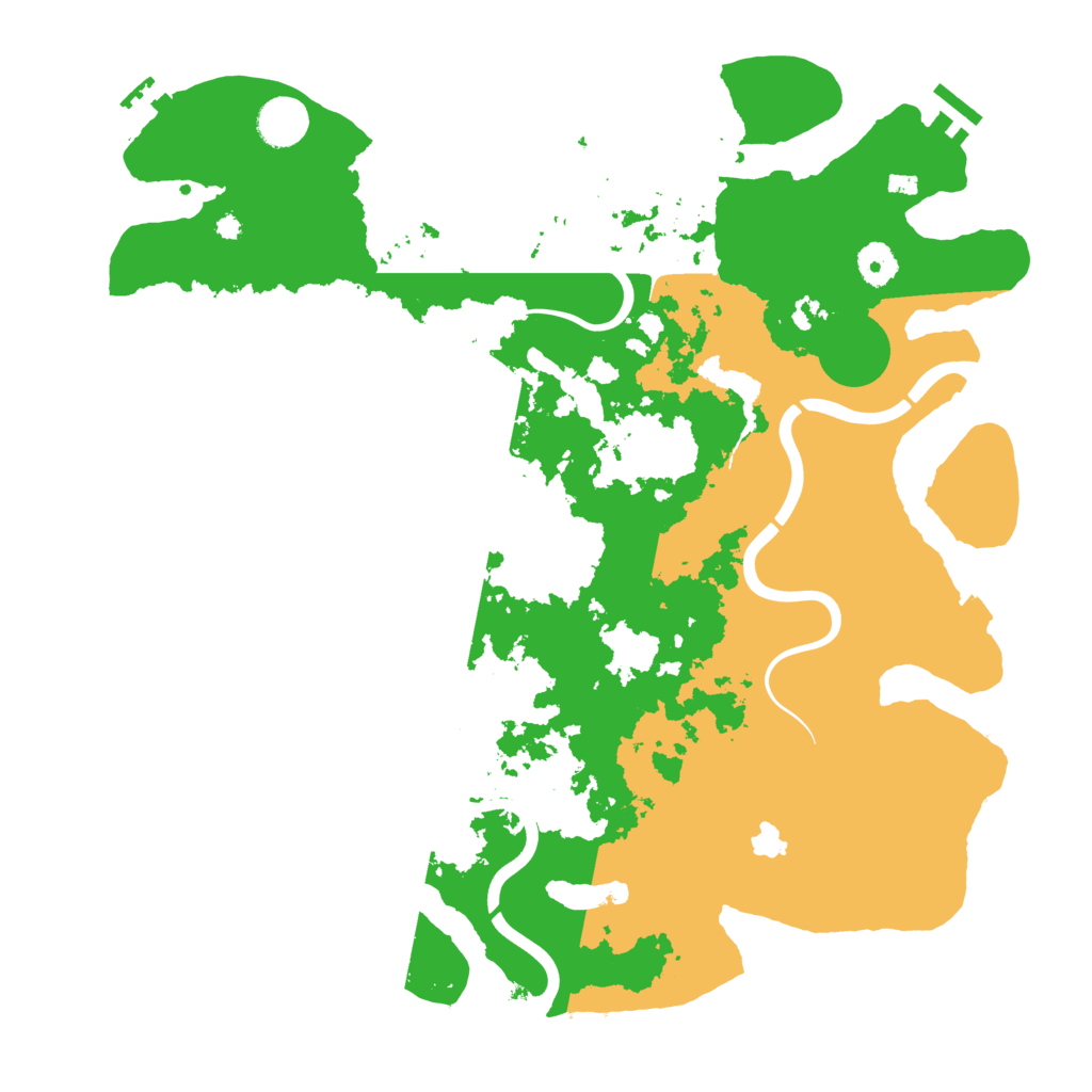 Biome Rust Map: Procedural Map, Size: 4000, Seed: 1850691021