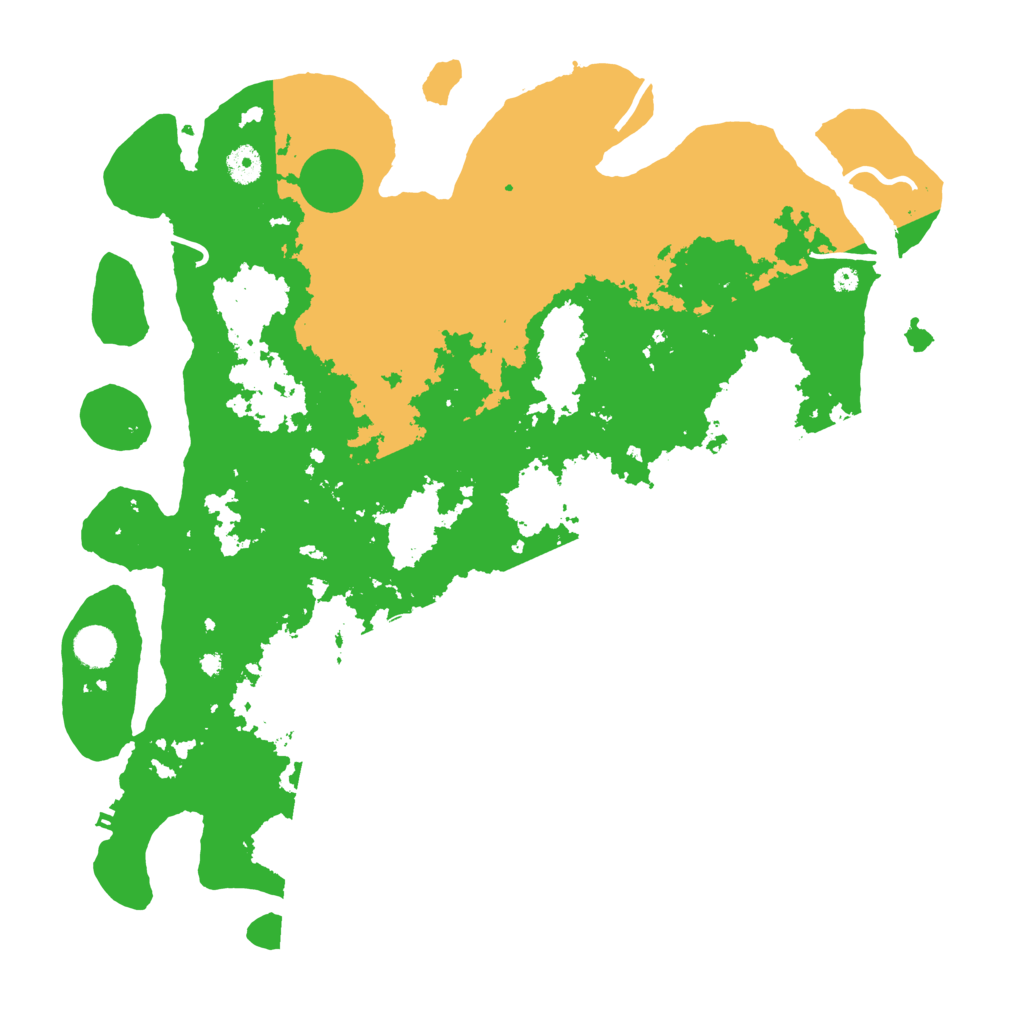 Biome Rust Map: Procedural Map, Size: 4250, Seed: 51122
