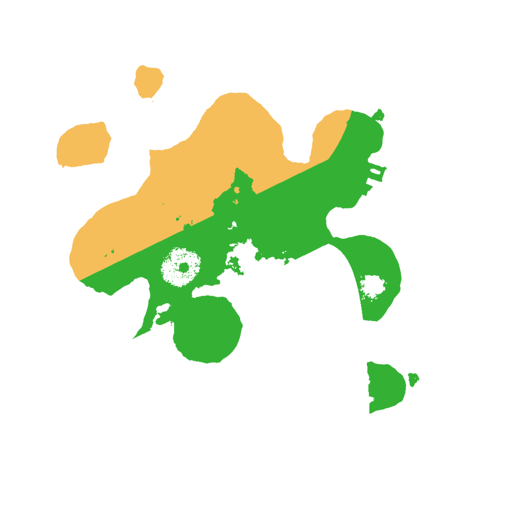 Biome Rust Map: Procedural Map, Size: 2000, Seed: 765406271