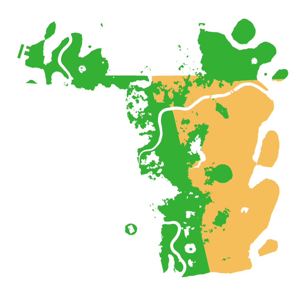 Biome Rust Map: Procedural Map, Size: 4250, Seed: 327356318
